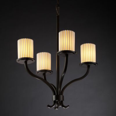 Limoges Sonoma Bowl Chandelier by Justice Design Group - Starlight Lighting USA and Canada